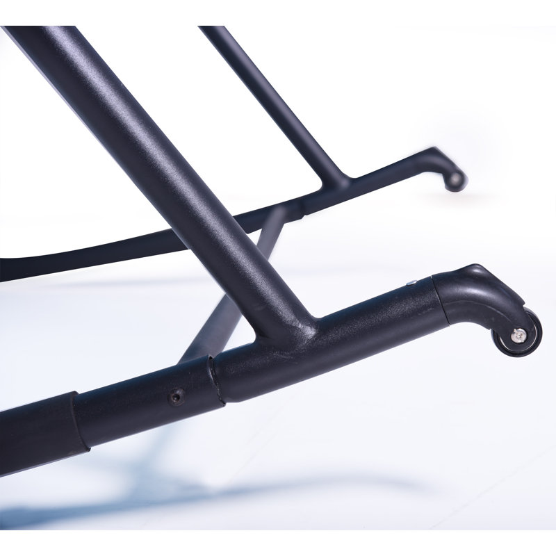 Chaise de patio Yara, Terre cuite/noir