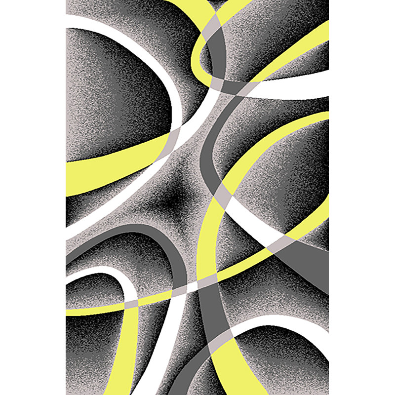 Mccampbell Performance Abstract Indoor Rug, Rectangle 2' x 4'