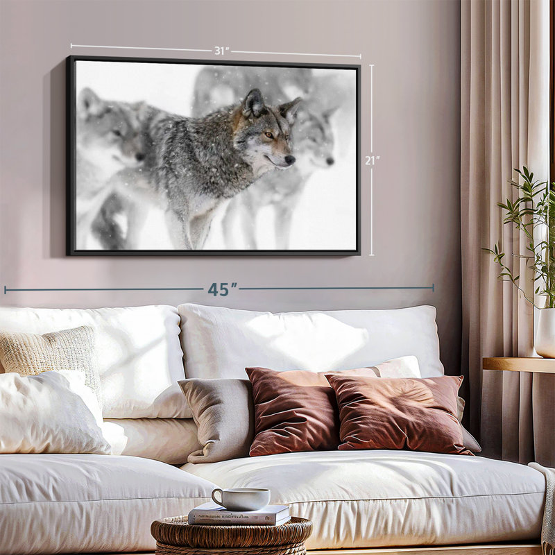 Coyote Band, reproduction sur toile, H 21 po x l 31 po