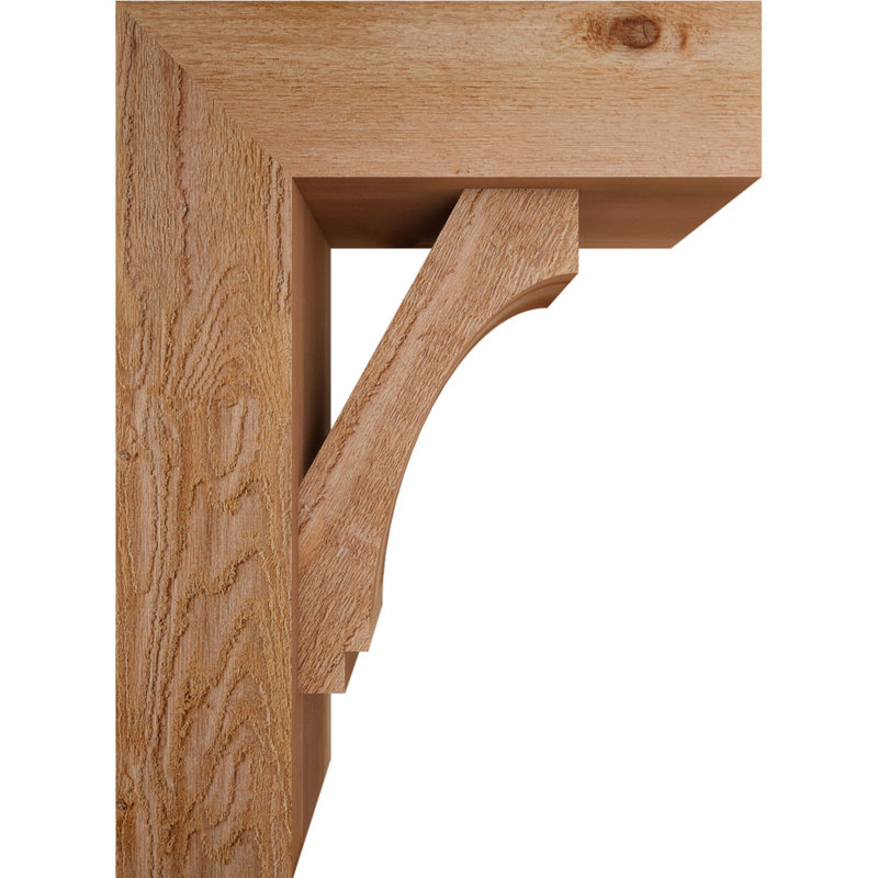 Support de bloc impérial avec entretoise décalée, 30 x 22, Cèdre rouge occidental de l 8 po (scié brut)