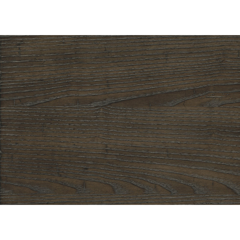 Ensemble de 2 chaises d'appoint en tissu brun et gris Transitional