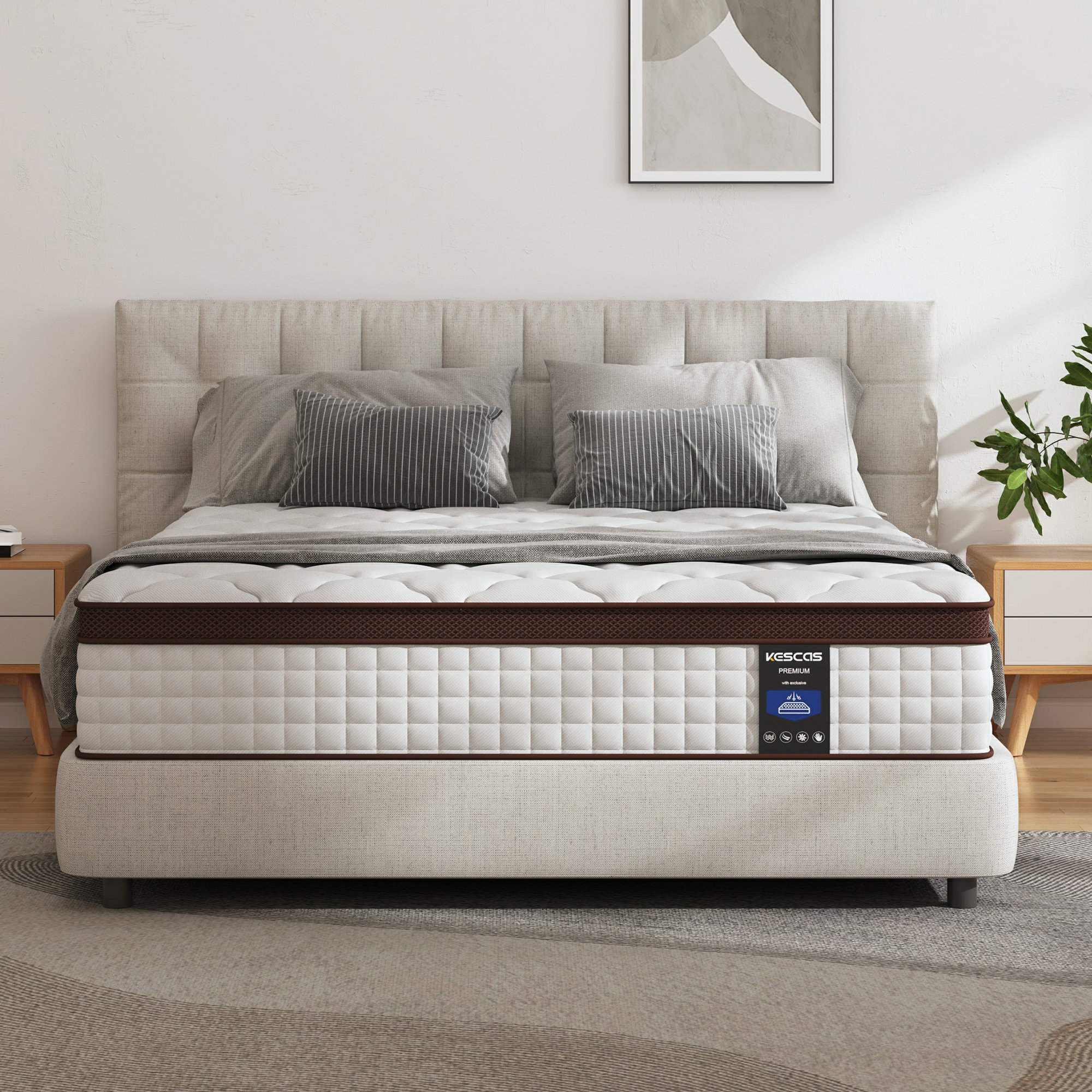 Matelas Hybride Premium - Livraison rapide