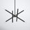 Poco 8 - Light Dimmable Sputnik Modern Linear Chandelier
