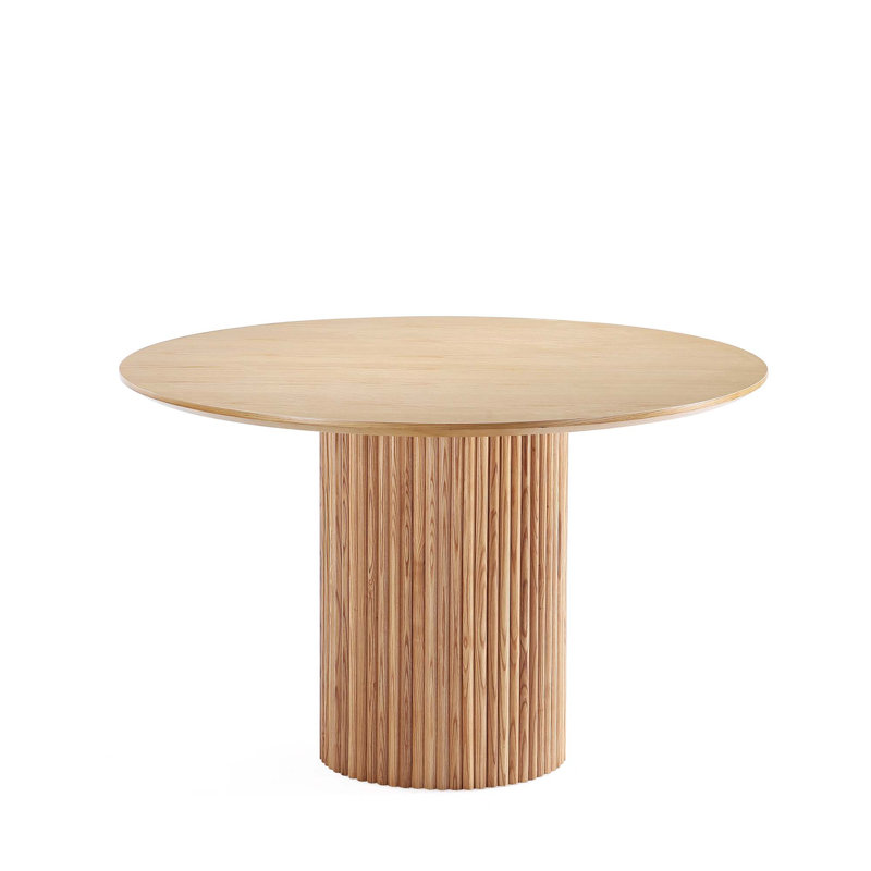 Table de salle à manger Hathaway, L 59,05 po x L 59,05 po, Nature