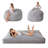 Giant Bean Bag Chair Bed-282978226-282978227
