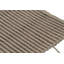 Rug & Kilim’S Textural Accent Kilim, Square Rug In Greige And Light-Blue Stripes