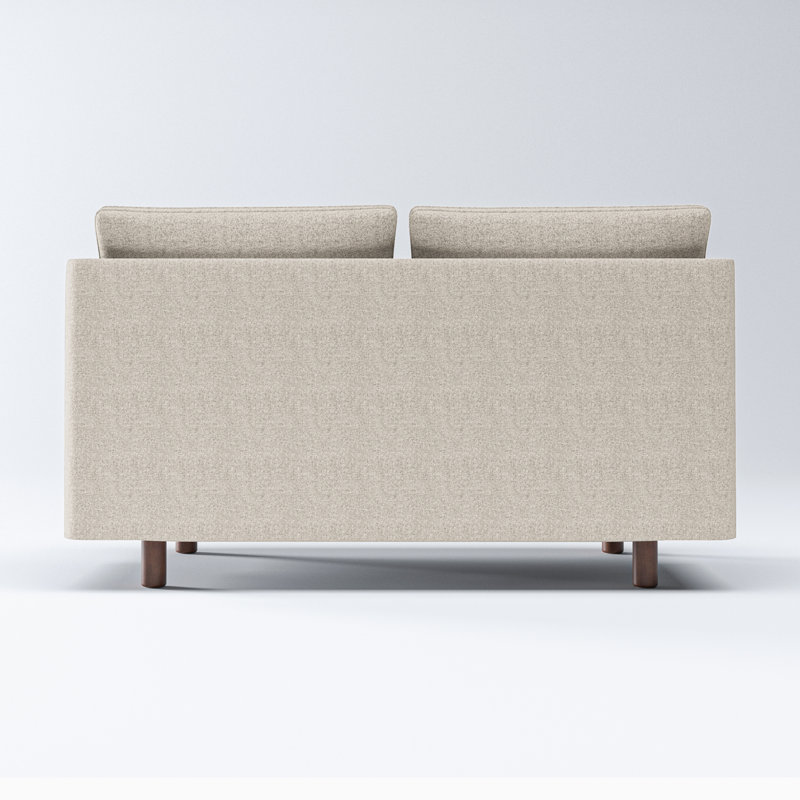 Upholstered 53.9'' Loveseat, Sandstone Beige