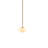 Parlait 1-Light Dimmable LED Chandelier-892659964