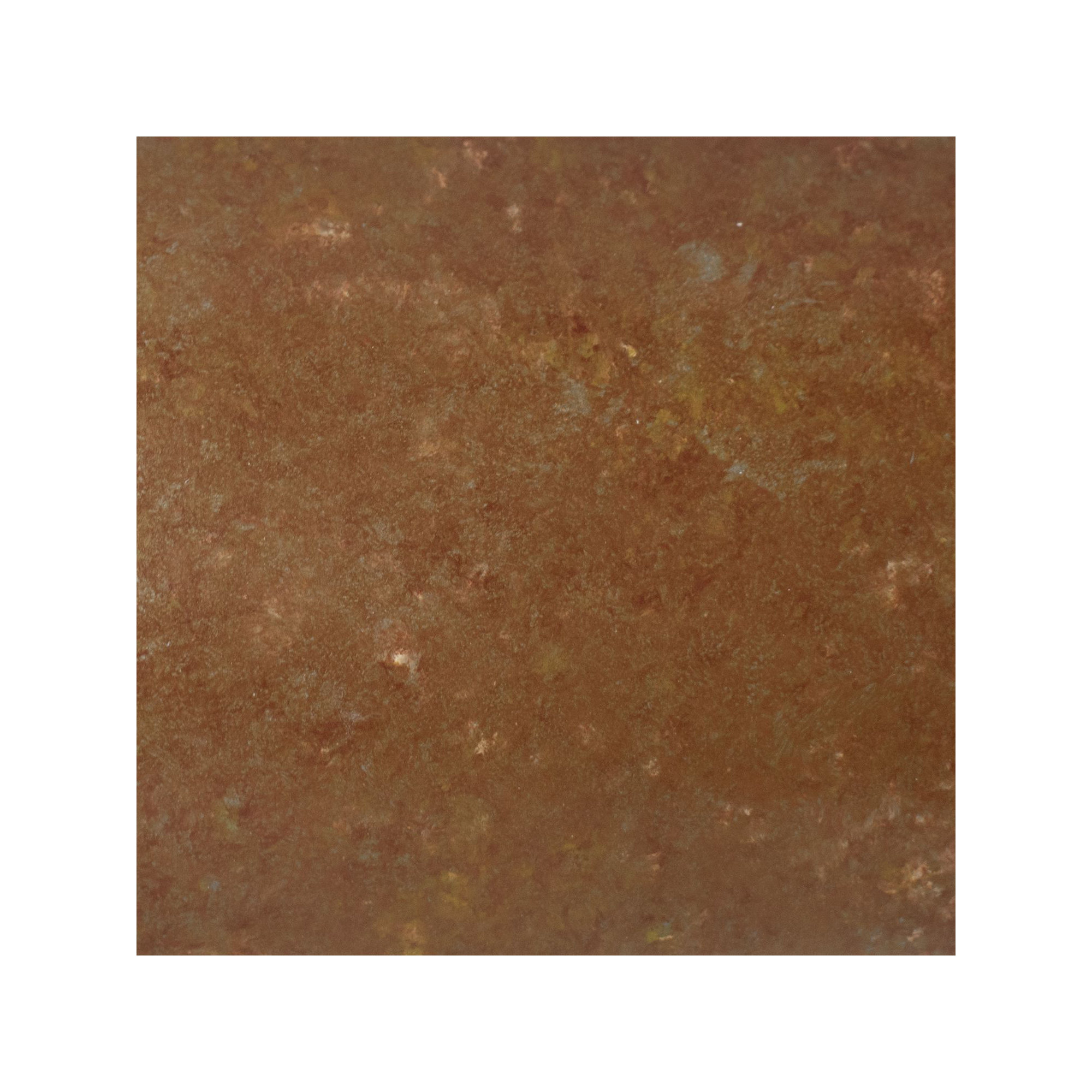 Logan Ceramic Empire Outdoor Flush Mount, Rust Patina, Incandescent (Not Included)