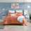 Swift Home Marilla 100% Cotton 5-Piece Clip Jacquard Pom Pom Texture Comforter Set - 2 Decorative Pillows Included - All-Seasonal Warmth, Durable, Easy Care