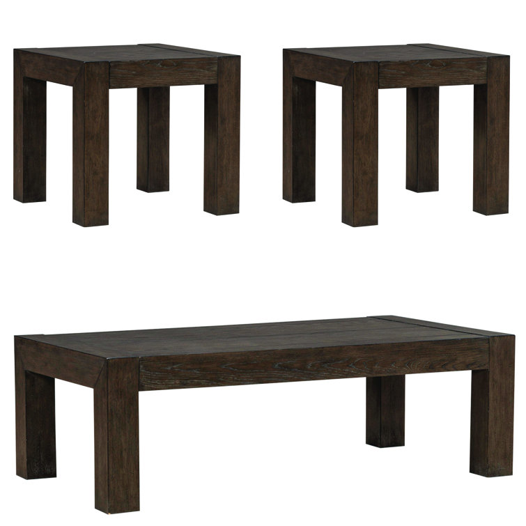 Gough 3 Piece Living Room Table Set