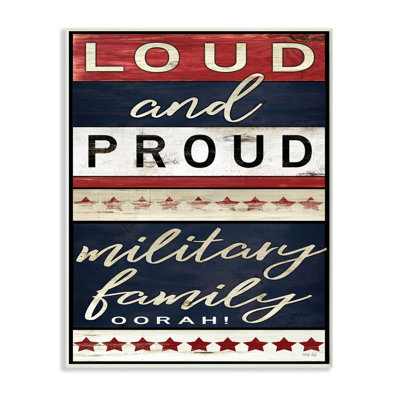 " Americana Sign Military Family " by Cindy Jacobs