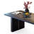 Solid wood thick dining table-109894706