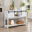 Console à portes de grange coulissantes avec tablette de rangement-359384005