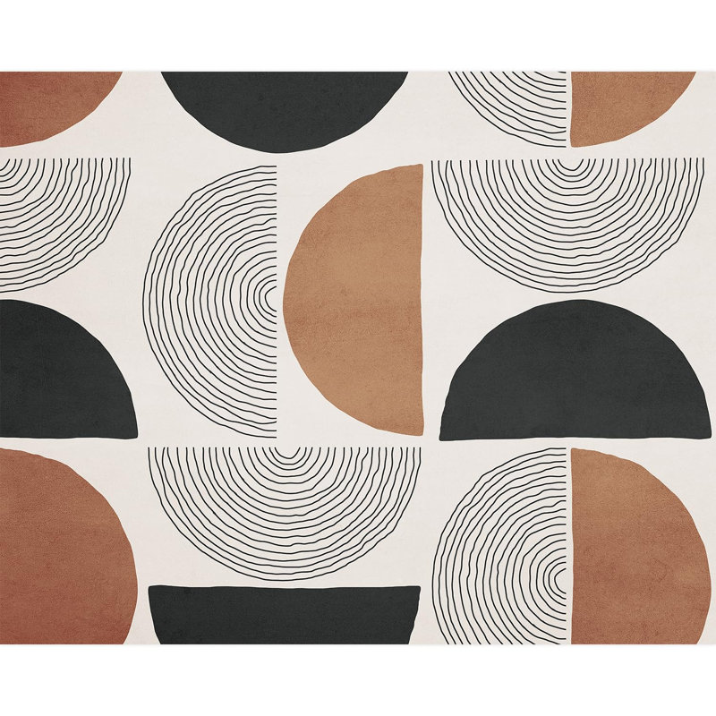 Peel & Stick Geometric Border, 96" L x 120" W