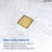 4-Inch Square Shower Drain-111047305
