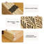 Paravent naturel en bois massif de 5,75 pi-1011471383-1012916373