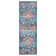 Machine Washable Rug with Rubber Backing for Living Room Vintage Non-Slip Dining Room Rug Easy-Cleaning Floor Carpet for Bedroom Playroom