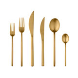 Due Flatware Set - 36 Pieces - Bronze