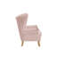 Fauteuil à oreilles capitonné de 34 po de large Calcott-1670359535