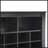 Sleek Design 24 Shoe Cubby Console-1302773280