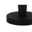 Lighting, ensemble de 2, H 24 po, lampe de table, port USB inclus, métal noir, abat-jour ivoire / crème, contemporain-1168859306-1168859304