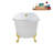 57.5'' x 29.5'' Soaking Acrylic Bathtub-83636115-83636116
