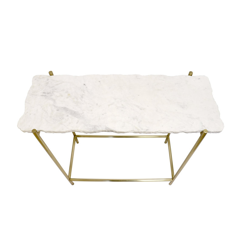 Beacon 35'' W Marble Console Table