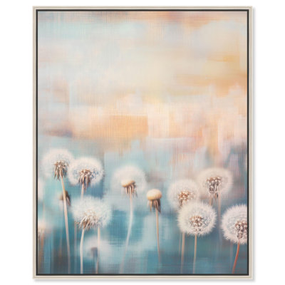 Fading Fluff II Canvas Western Floral Art by Art Remedy