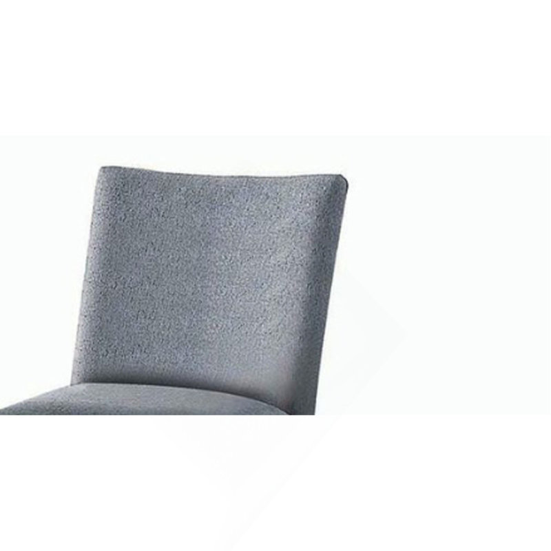 Ensemble de chaises à hauteur de comptoir en tissu et au fini espresso vieilli (ensemble de 2)