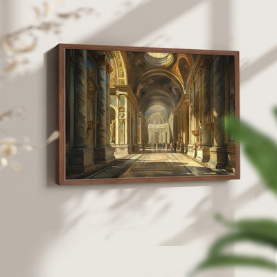 Paysage, série CLCL-XXVI, reproduction encadrée