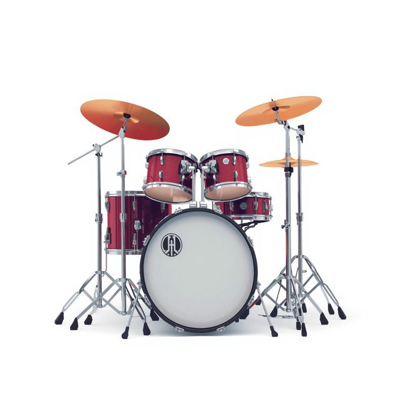 Red Drum Kit Comforter, Queen