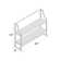 Eiffe 2 Piece Accent Shelf with Towel Bar