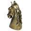 Tête de cheval, laiton antique