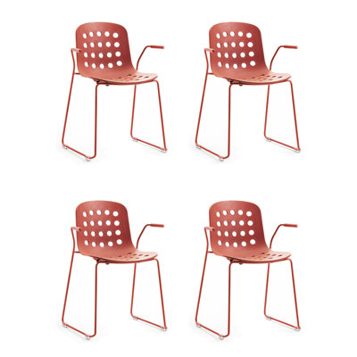 Holi Perforated Stacking Armchair