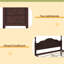 Lit plateforme en bois et deux tables de chevet-1404986469-1404986464