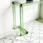 Console moderne en verre acrylique vert-875802660