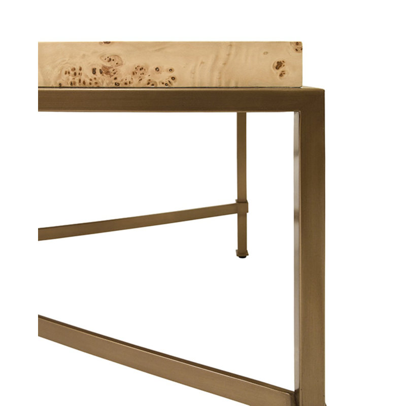 Hardwick Solid Wood Coffee Table, Light Brown