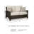 Estill 58.5'' Wide Straight Loveseat with Cushions