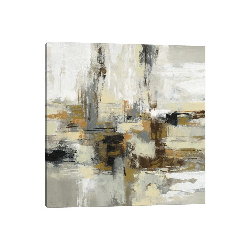 «Lava and Steam» par Silvia Vassileva - reproduction d'art, Pas de tapis, Toile tendue, H 48 po x l 48 po x 1,5 po