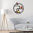 Quinten Circle Metal Accent Shelf