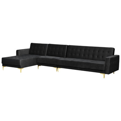 Childers 5 Seater Velvet Sofa Bed