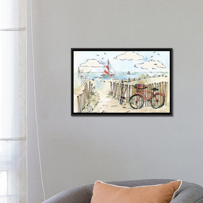 «Coastal Catch VI» par Anne Tavoletti - reproduction sur toile tendue