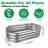 Galvanized Raised Garden Bed