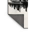 Tapis gris moelleux moelleux à motif géométrique moderne et élégant-1067565097