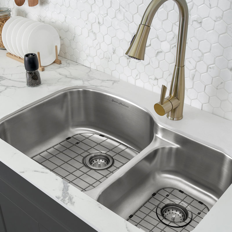 Swiss Madison Stainless Steel, Undermount Kitchen Sink Grid for 33 x 22 Sinks