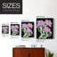 «Pop Flowers V-Premium», reproduction encadrée prête à accrocher - aucun clou requis - aucun clou requis-1880293213-1880293285