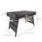 Rectangular Wicker/Rattan Outdoor Folding Side Table