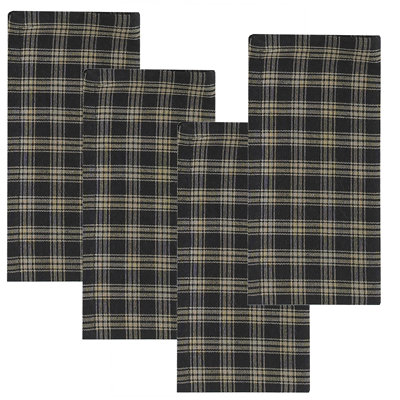  Black Sturbridge Napkin Set of 4