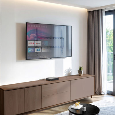 Support pour téléviseur mural inclinable Mount-It | Support à profil bas